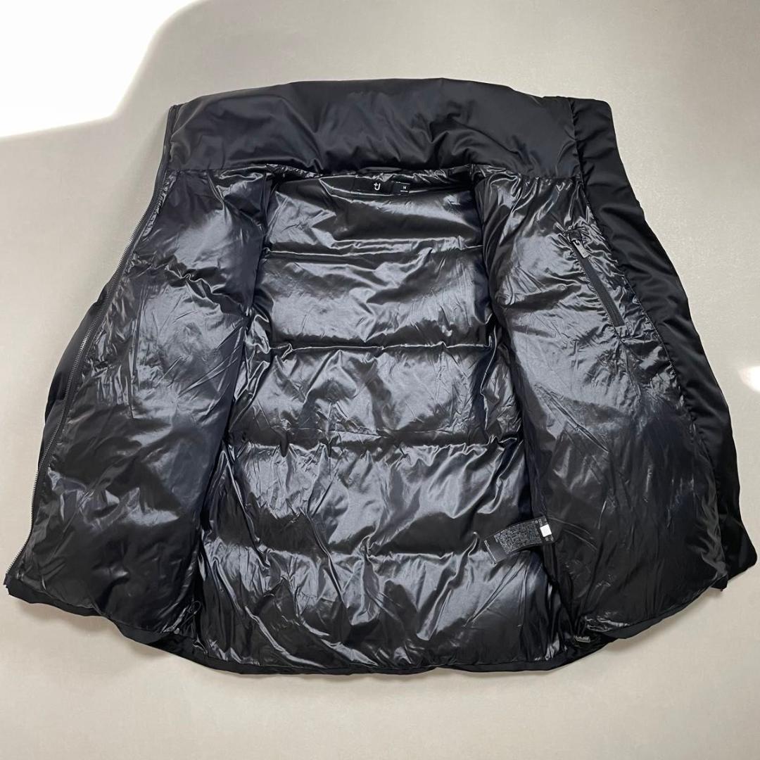 美品 UNIQLO +J ダウンボリュームジャケット ジルサンダー 黒 M