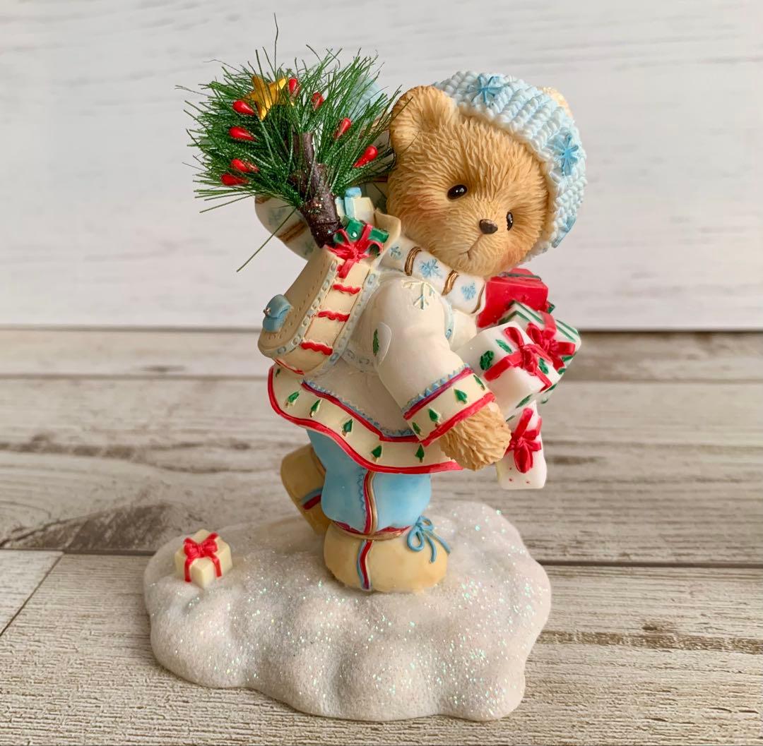 チェリッシュドテディーズ エリックとインガ クリスマス 置物