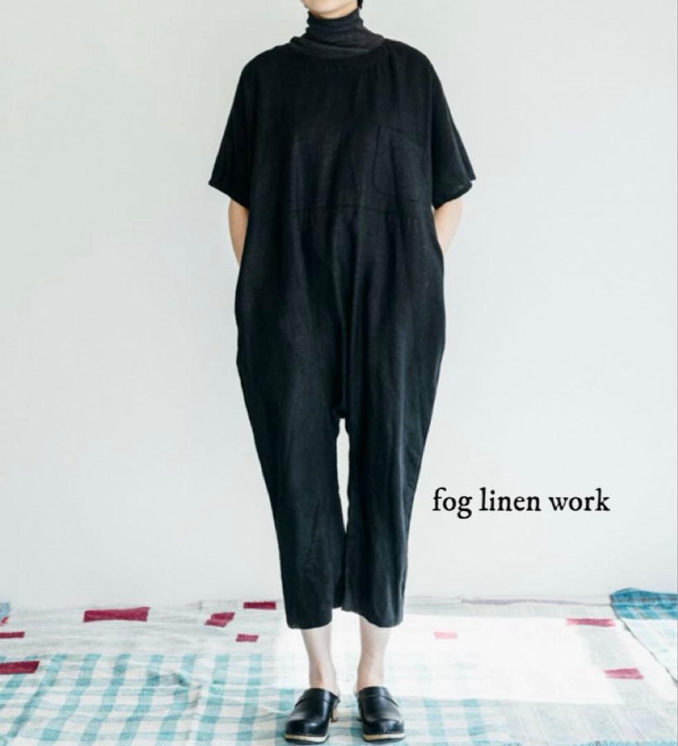 fog linen work ルシア　リネン　オールインワン　サイズF