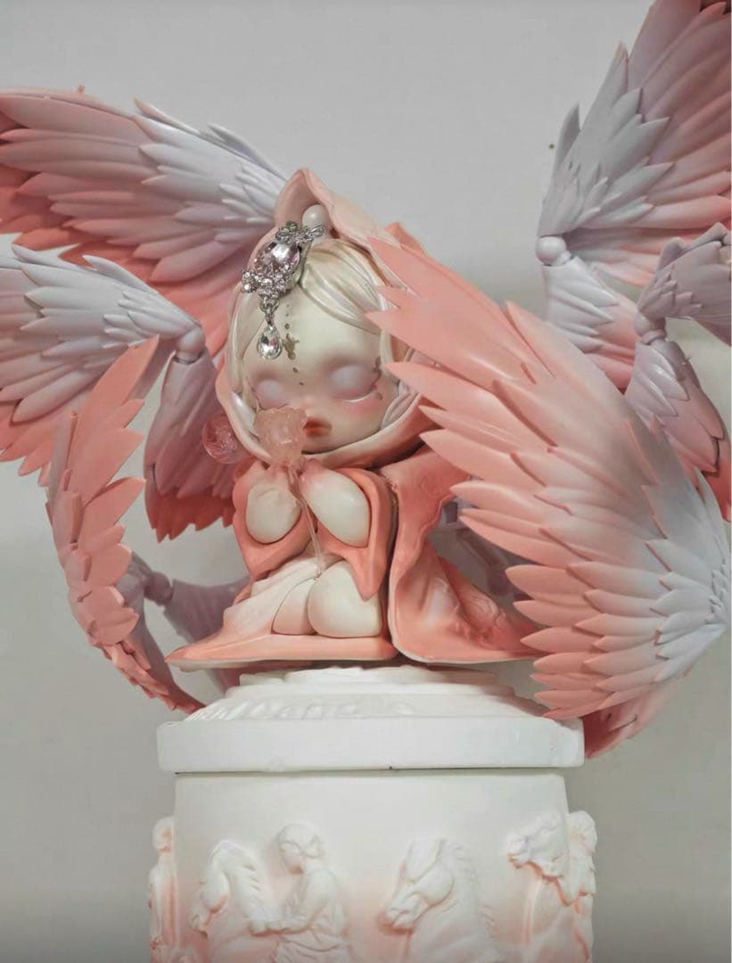 POP MART 【SKULLPANDA 】エンジェル 手作りカスタム