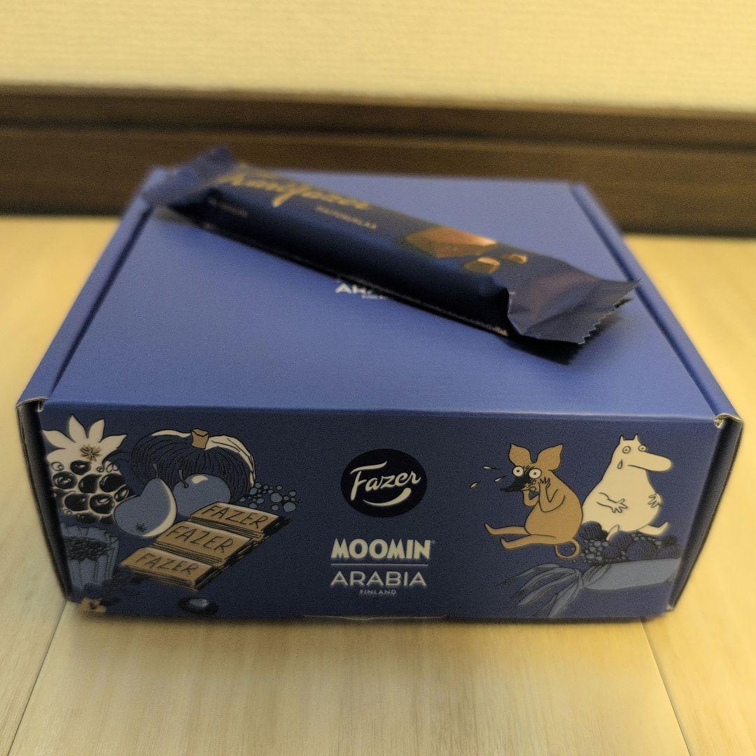 【新品未開封】アラビア ファッツェル ムーミン 80周年限定ボウル（チョコ付き）