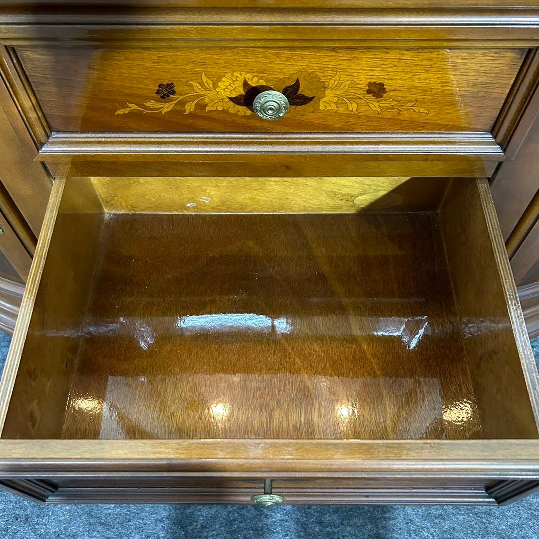 ブリアンツァ 飾り棚 イタリア輸入家具 アンティーク おしゃれ d2289