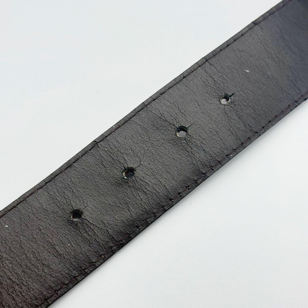 ✨良品✨GUCCI ベルト インターロッキング シマ シルバーバックル GG柄