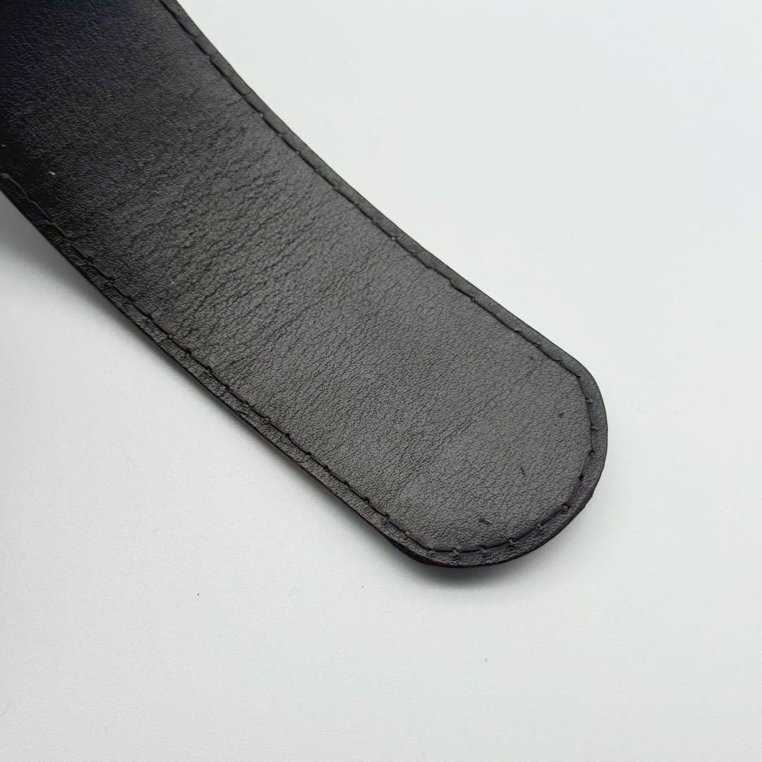 ✨良品✨GUCCI ベルト インターロッキング シマ シルバーバックル GG柄