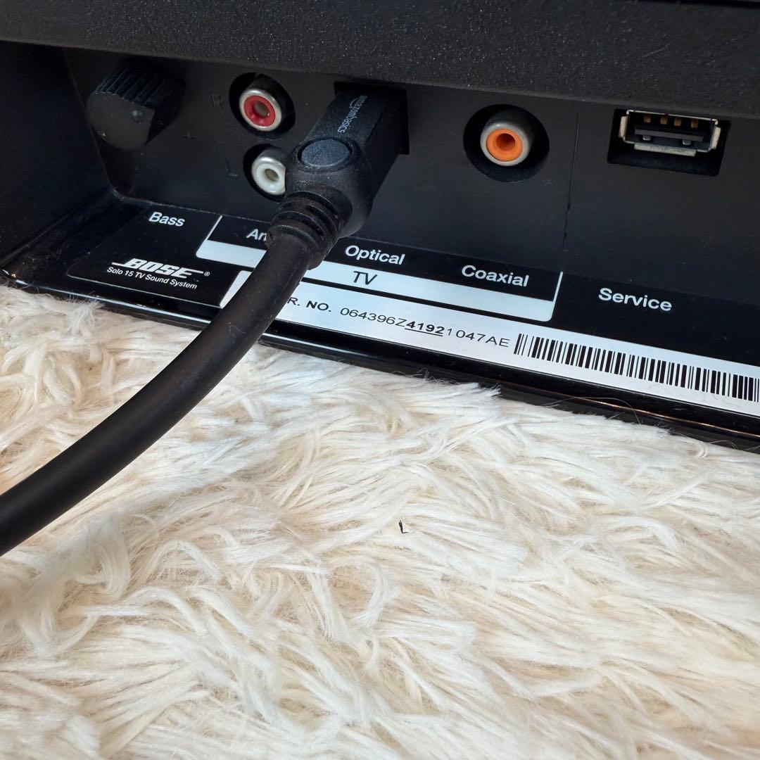 BOSE Solo 15 TV Sound SYSTEM リモコン付き