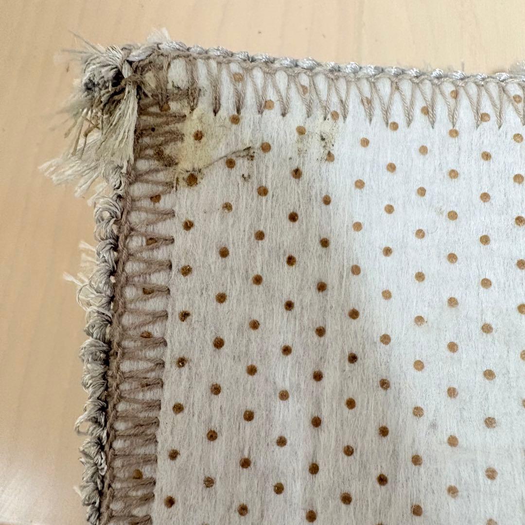 日本製 シャギーラグカーペット 174×132 ライトグレー 住江織物株式会社