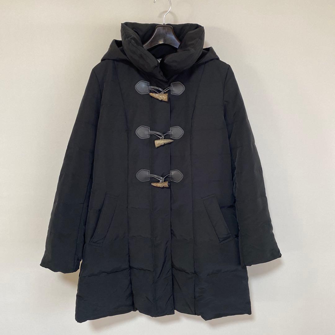 ジェイプレス ダッフルダウンコート 9 ブラック 暖かい ダウン90％ DMW