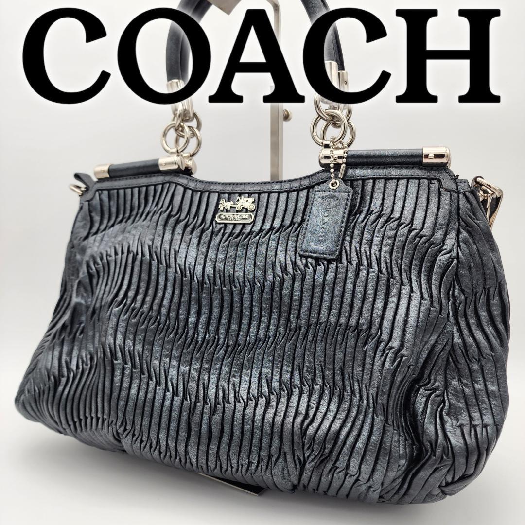 ★COACH★ コーチ 2wayトートバッグ マディソン ブラック 21281