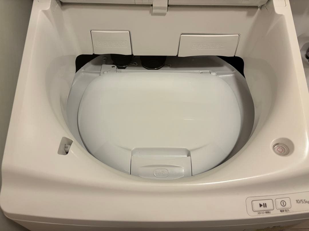 【美品】洗濯機　日立 BW-DX100JE3 洗濯乾燥機 10.0kg