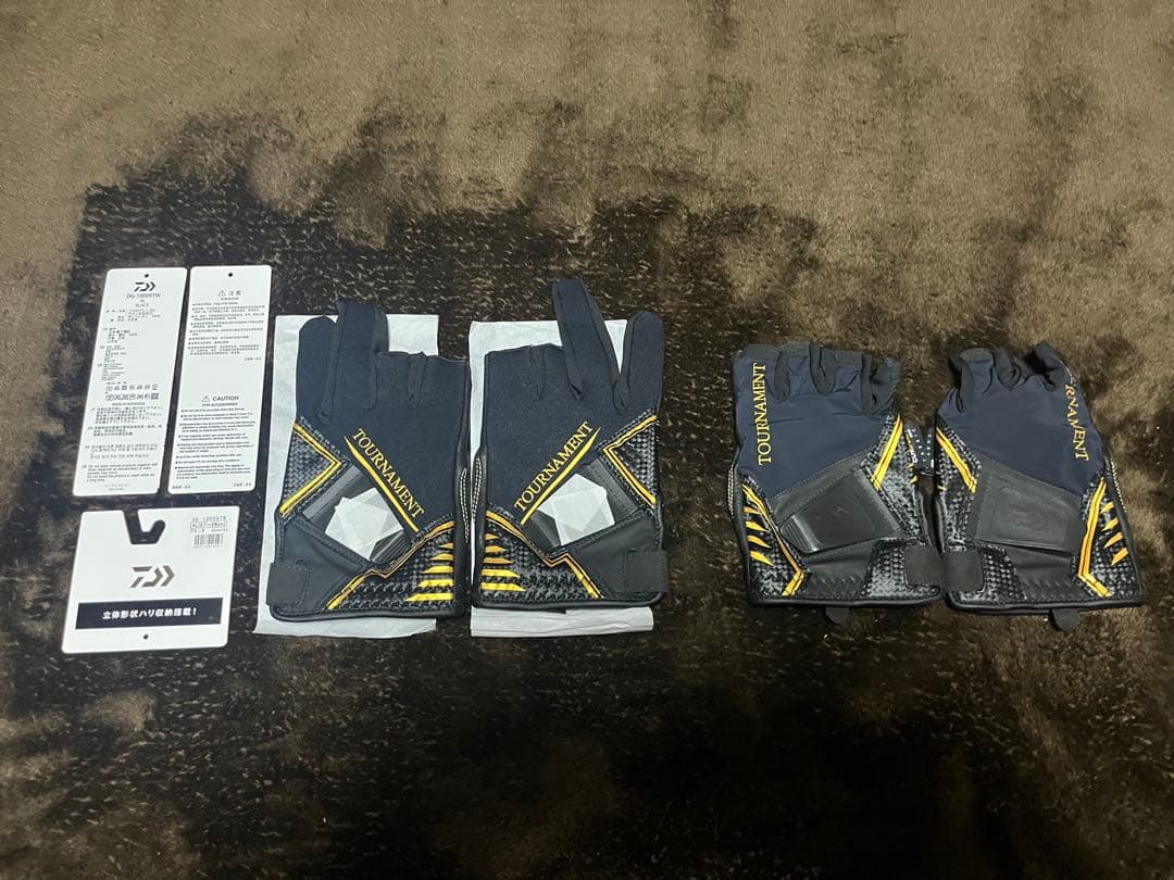 【T】ダイワ トーナメント グローブ 2点セット サイズXL