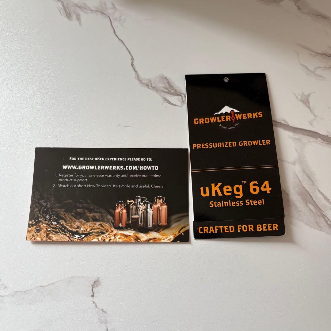 GROWLER WERKS uKeg 64 アウトドアビアサーバー