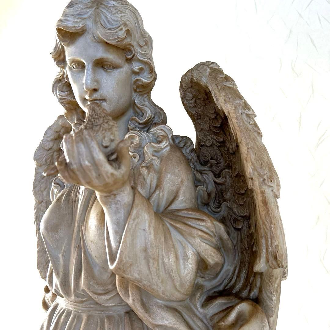 天使　オブジェ　高さ1m 大型　アンティーク　置物　エンジェル