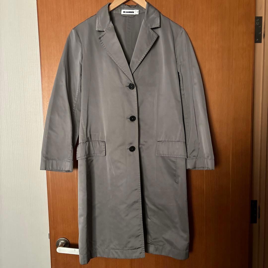 JIL SANDER グレー トレンチコート　34