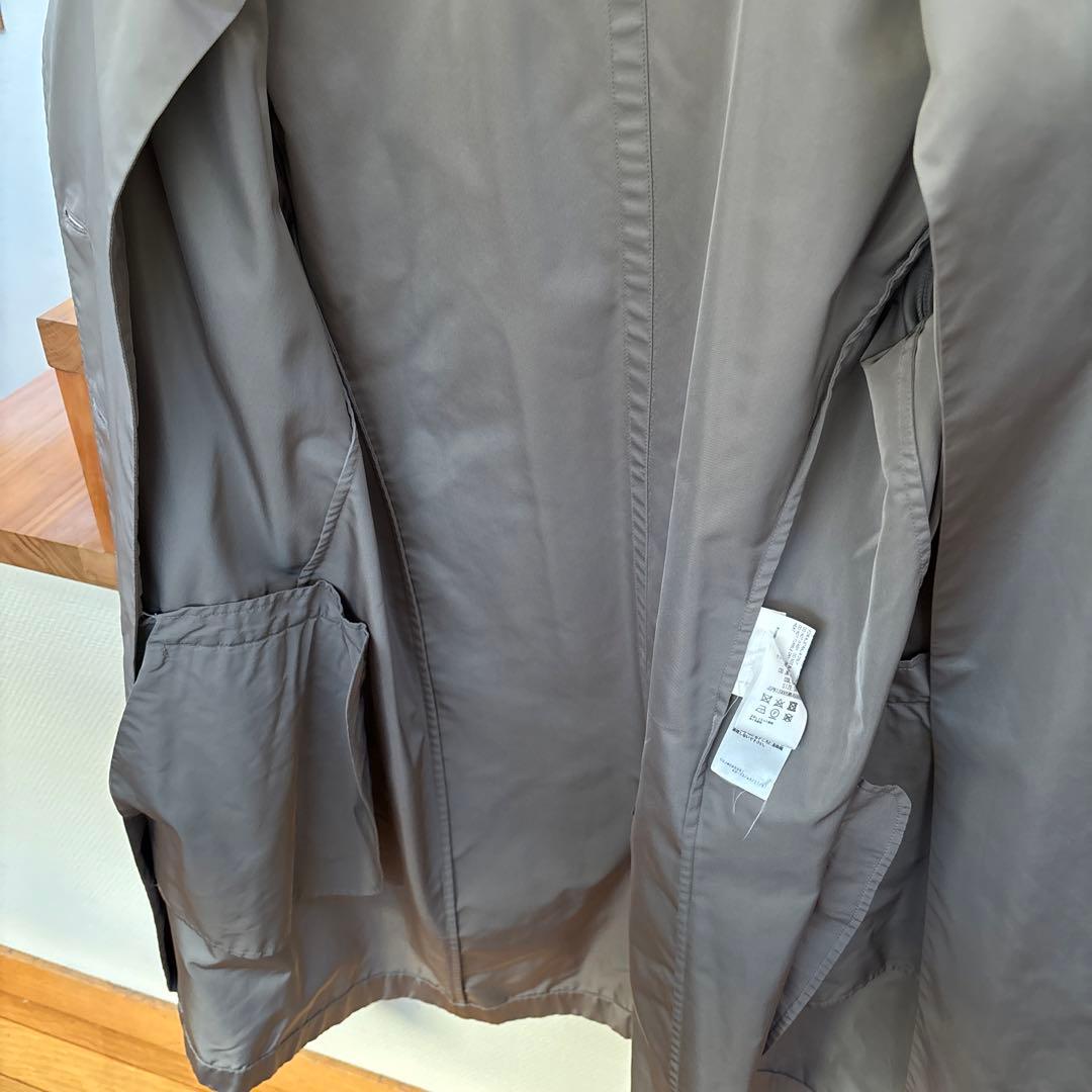 JIL SANDER グレー トレンチコート　34