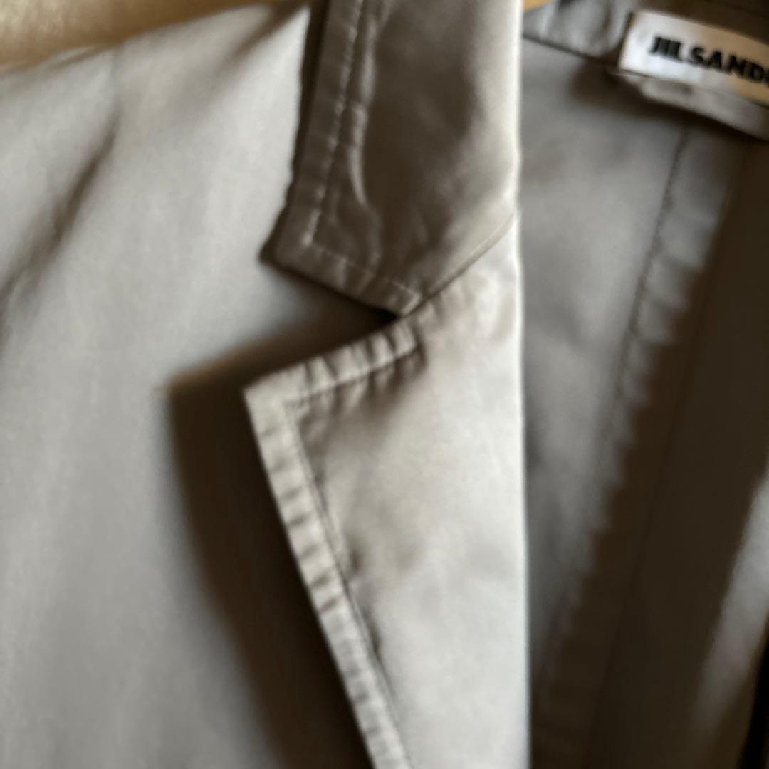 JIL SANDER グレー トレンチコート　34
