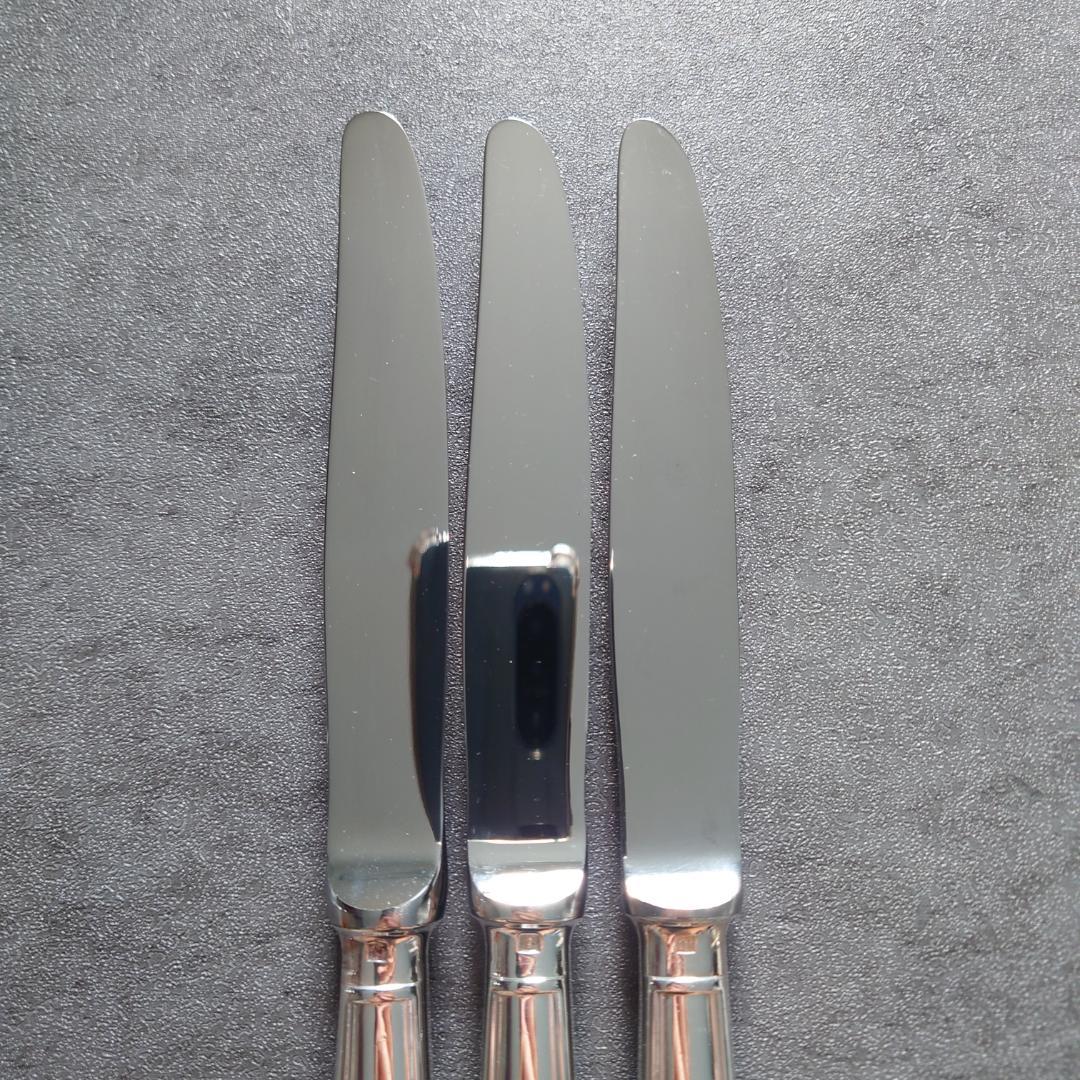 美品 クリストフル アルビ デザートナイフ 3点