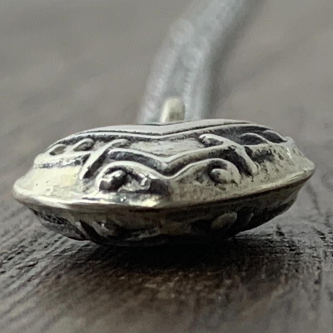 スウィートハートジュエリーVictory シルバーヴィンテージネックレスNAVY