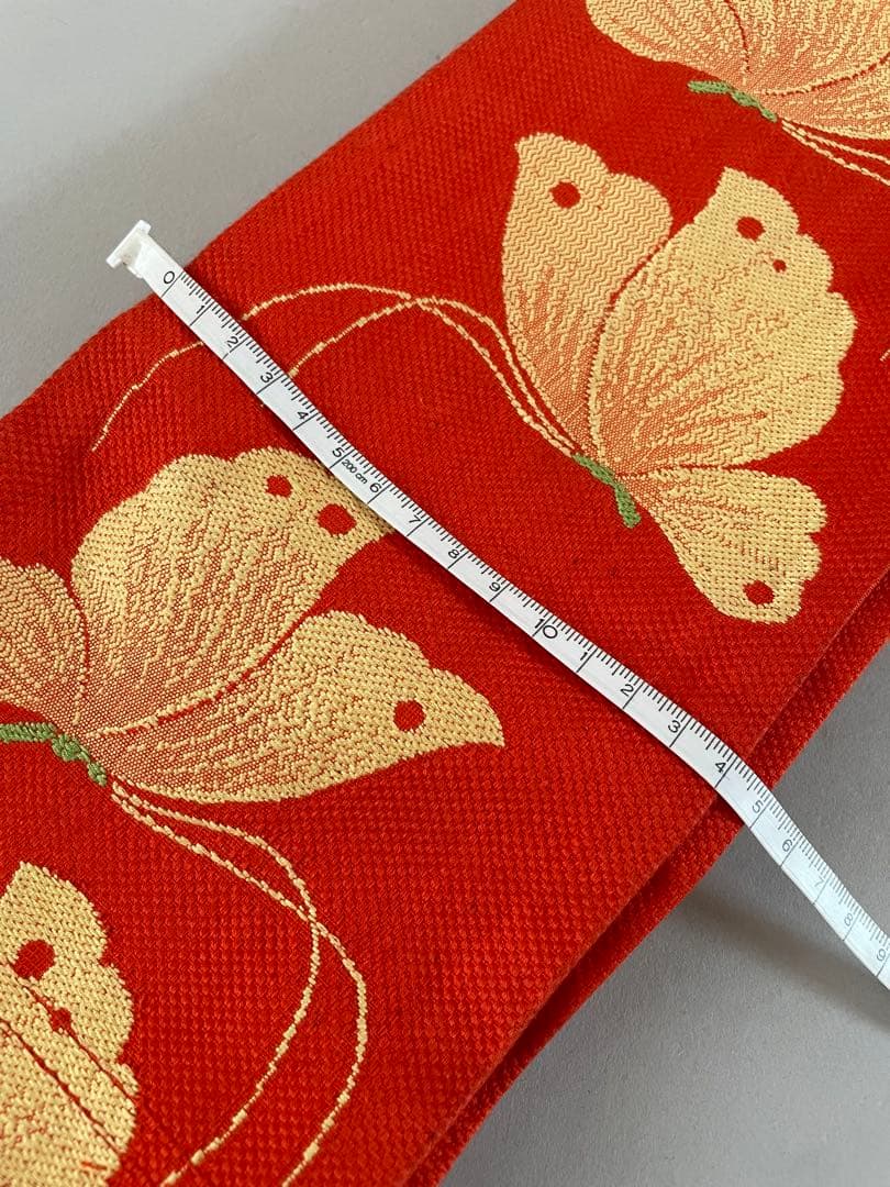 七五三　3歳　正絹お着物セット　髪飾り付き