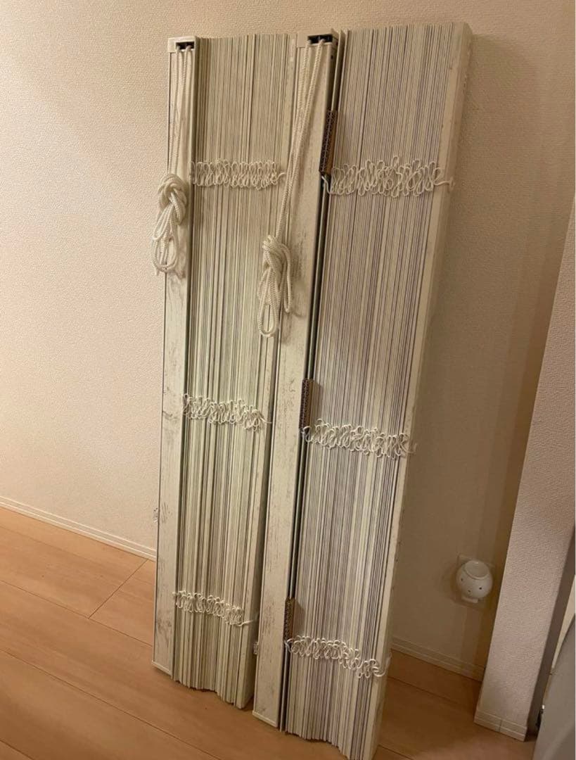 【2本セット】ニチベイ /ウッドブラインド　NK025