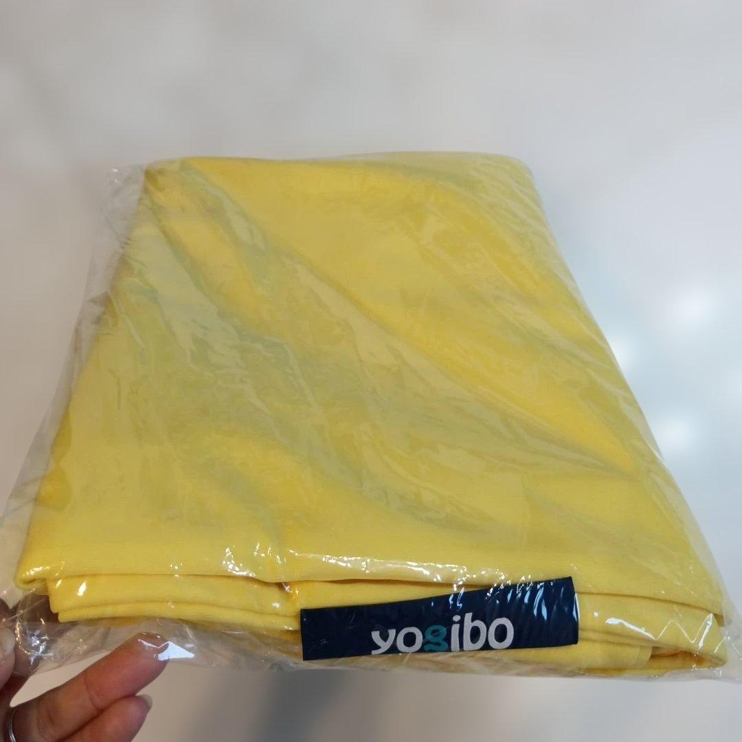 Yogibo マックス　プレミアム　イエロー クッションソファカバー