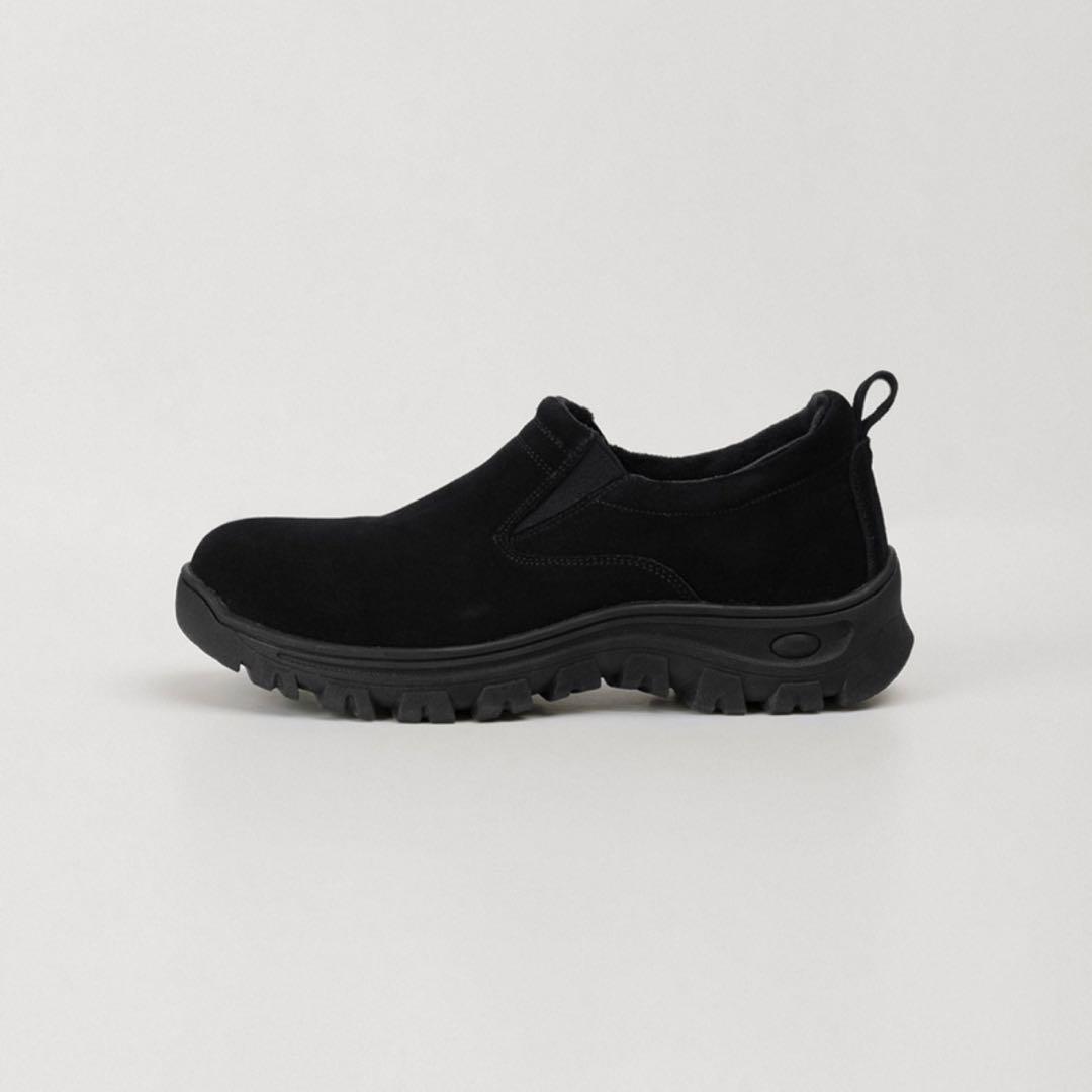 【OHOTORO】 mountain moc shoes black 25㎝