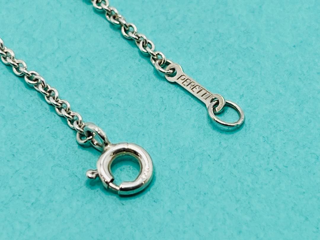 c695 美品　希少　ティファニー　ティアドロップ　5連　ブレスレット　925