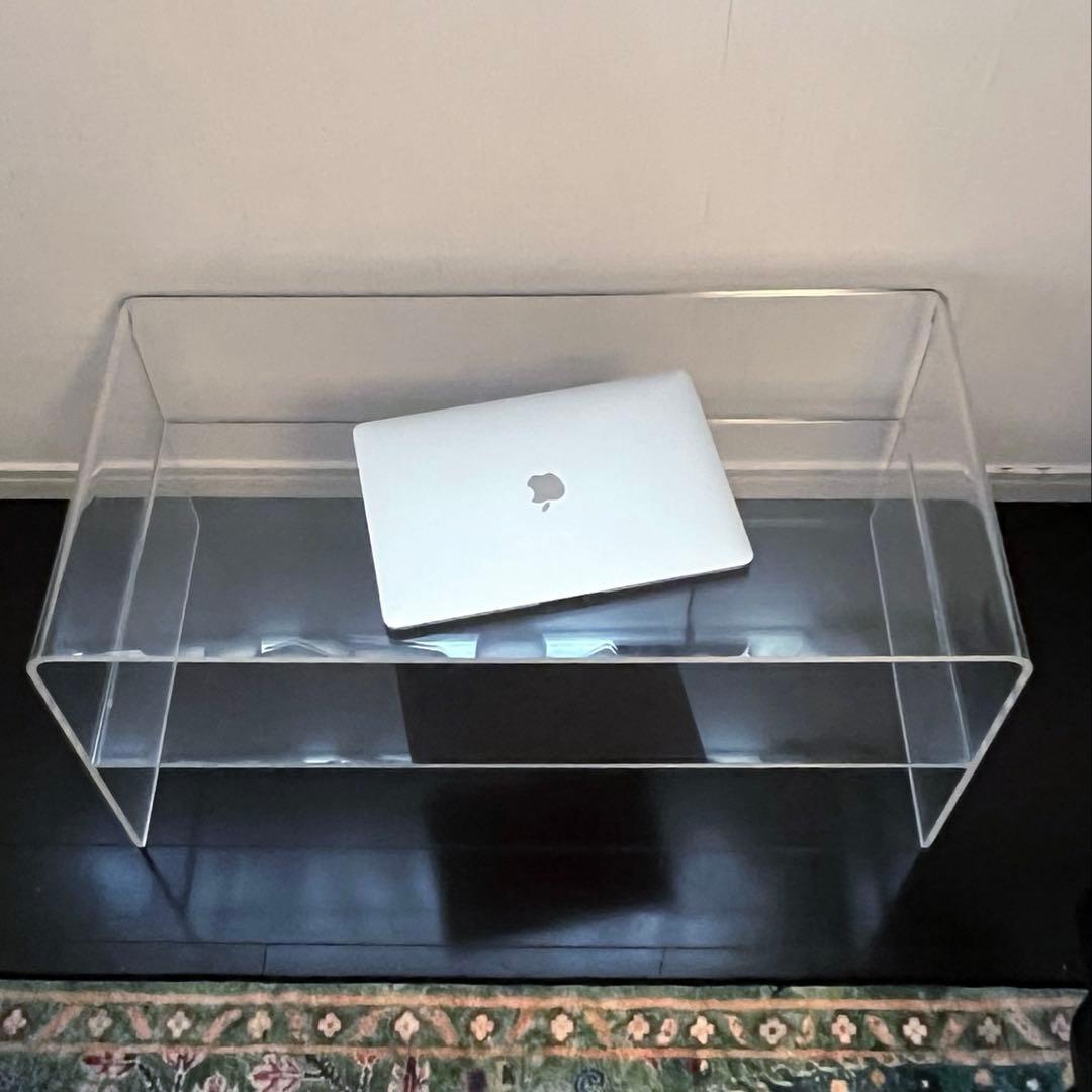 透明アクリル センターテーブル【80x40】