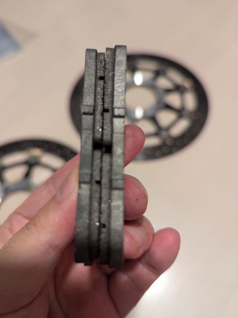  S/M1000RR 純正ブレンボ ブレーキディスクとニッシンパッド