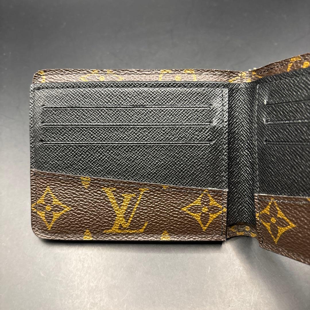 即決 ルイヴィトン モノグラム マカサー ポルトフォイユ ガスパル