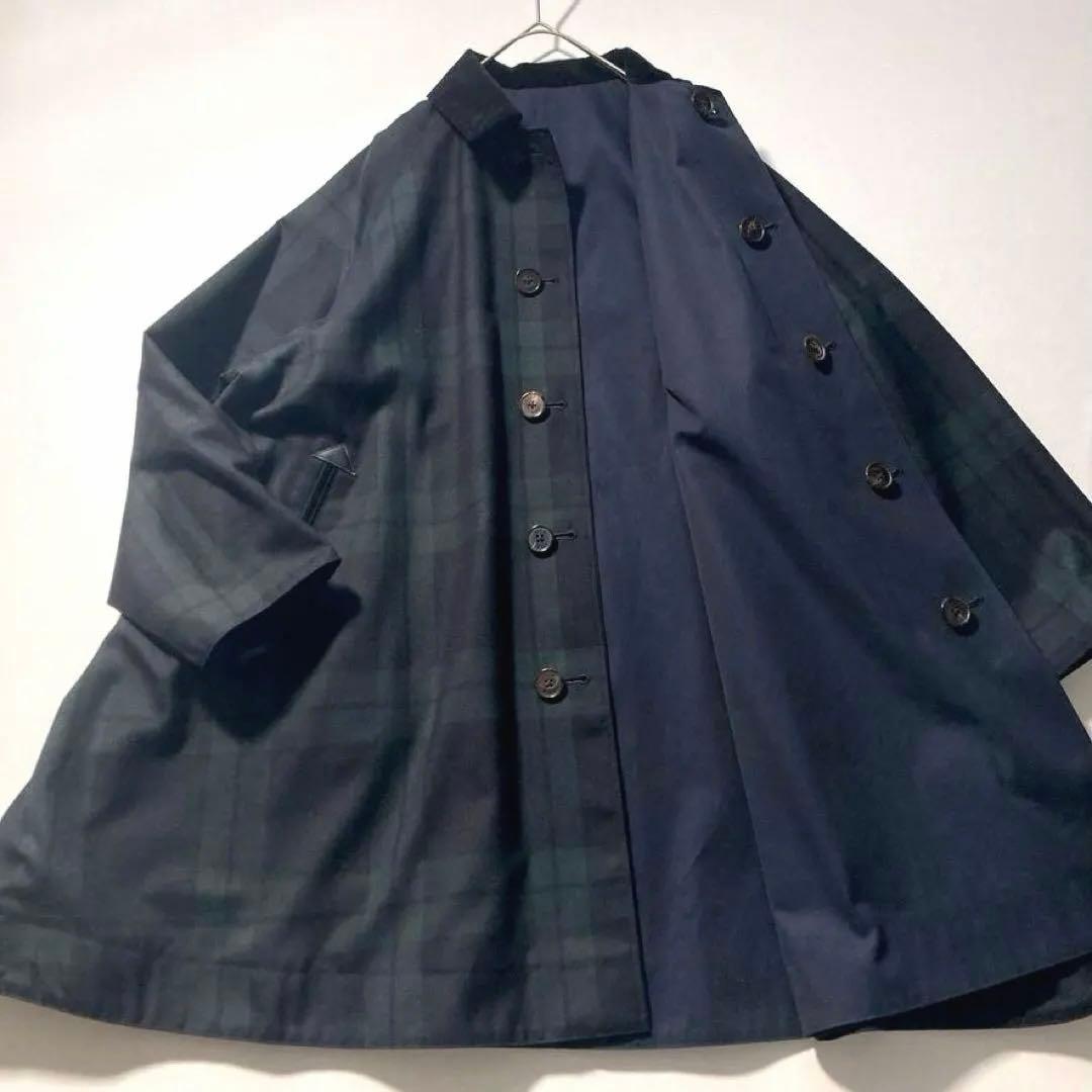 ジ*ウ様 【極美品】TICCA　23AW リバーシブルステンカラーショートコート