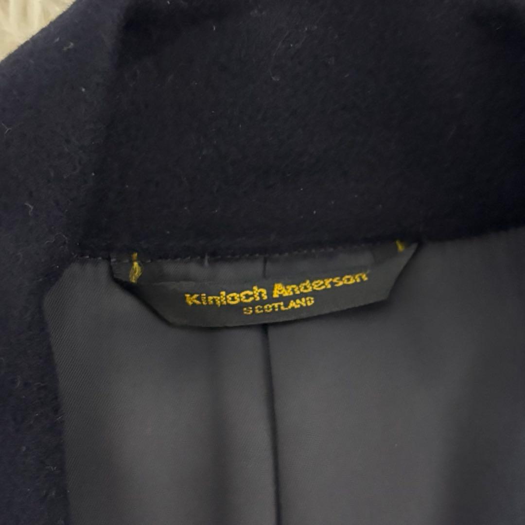 着丈118 Kinloch Anderson カシミヤ100% コート Lサイズ