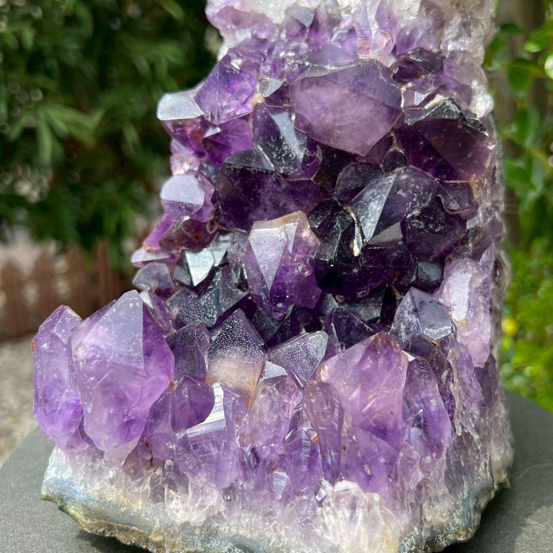 ✳✨大型美紫ハイパワー✨最強浄化や魔除けに✨アメジストクラスター 天然石 原石