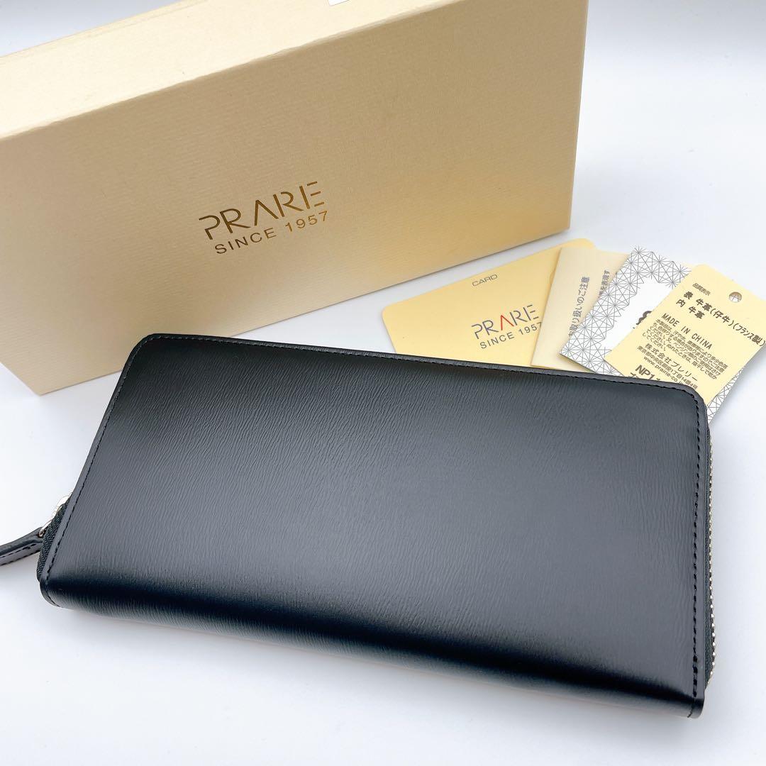 未使用品✨PRAIRIE プレリー ラウンドファスナー 長財布 NP11016