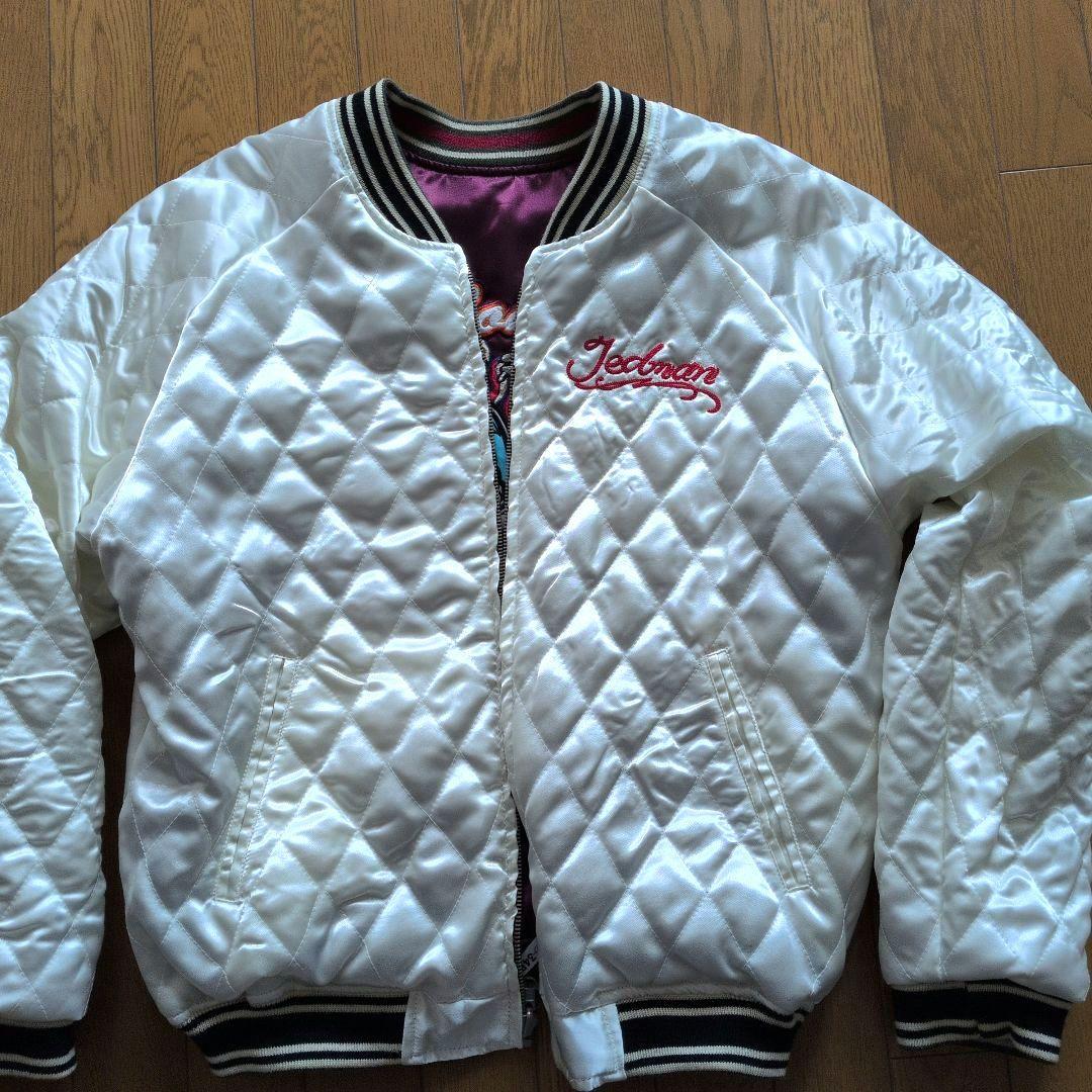 テッドマンスカジャン　リバーシブル　クリーニングタグ付