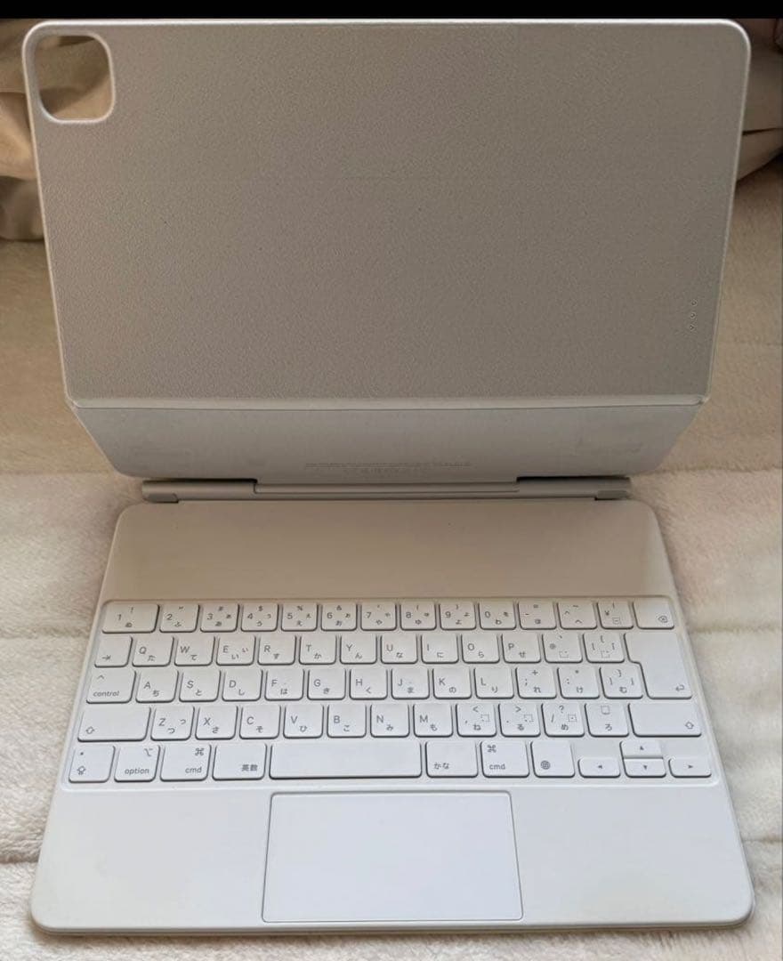 【極美品】純正 12.9インチiPad用Magic Keyboard ホワイト