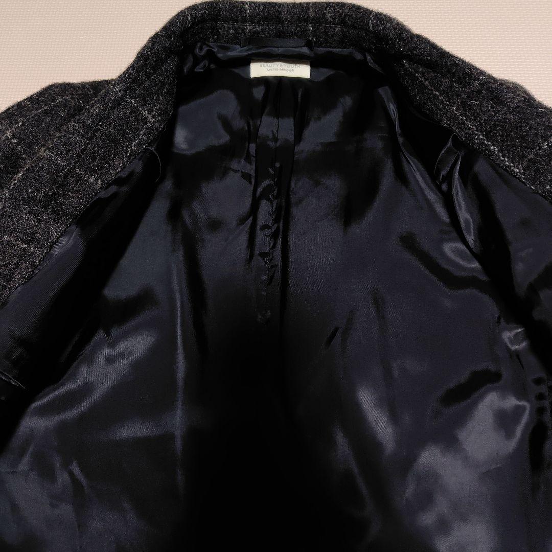 B＆Y × HARRIS TWEED　アローズ ハリスツイード チェスターコート