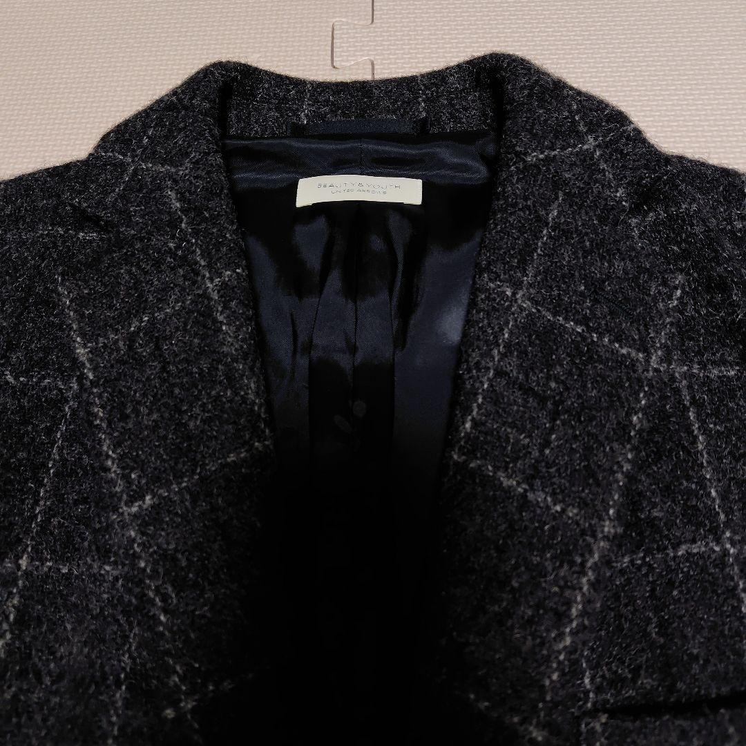 B＆Y × HARRIS TWEED　アローズ ハリスツイード チェスターコート