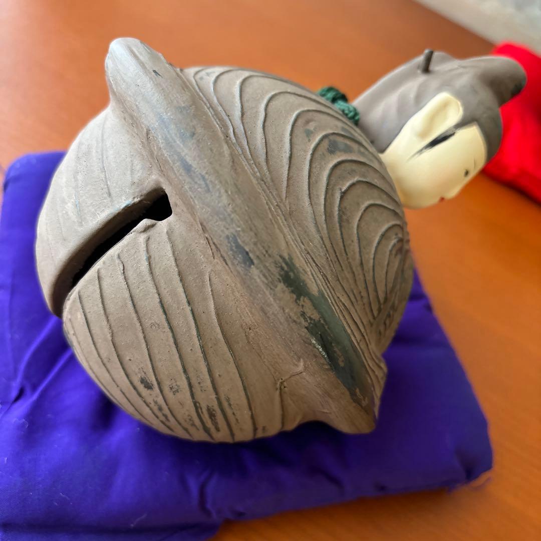 土鈴雛 古楽面師 石津玉秀作