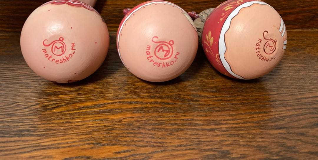 ロシア雑貨☆民族衣装起き上がりこぼし３点ココシニクKokoshnikマルガリータ