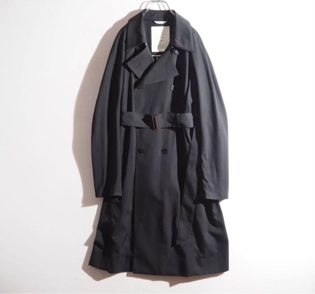 定価17万円　overcoat コート ダブルブレスト トレンチコート　Lサイズ