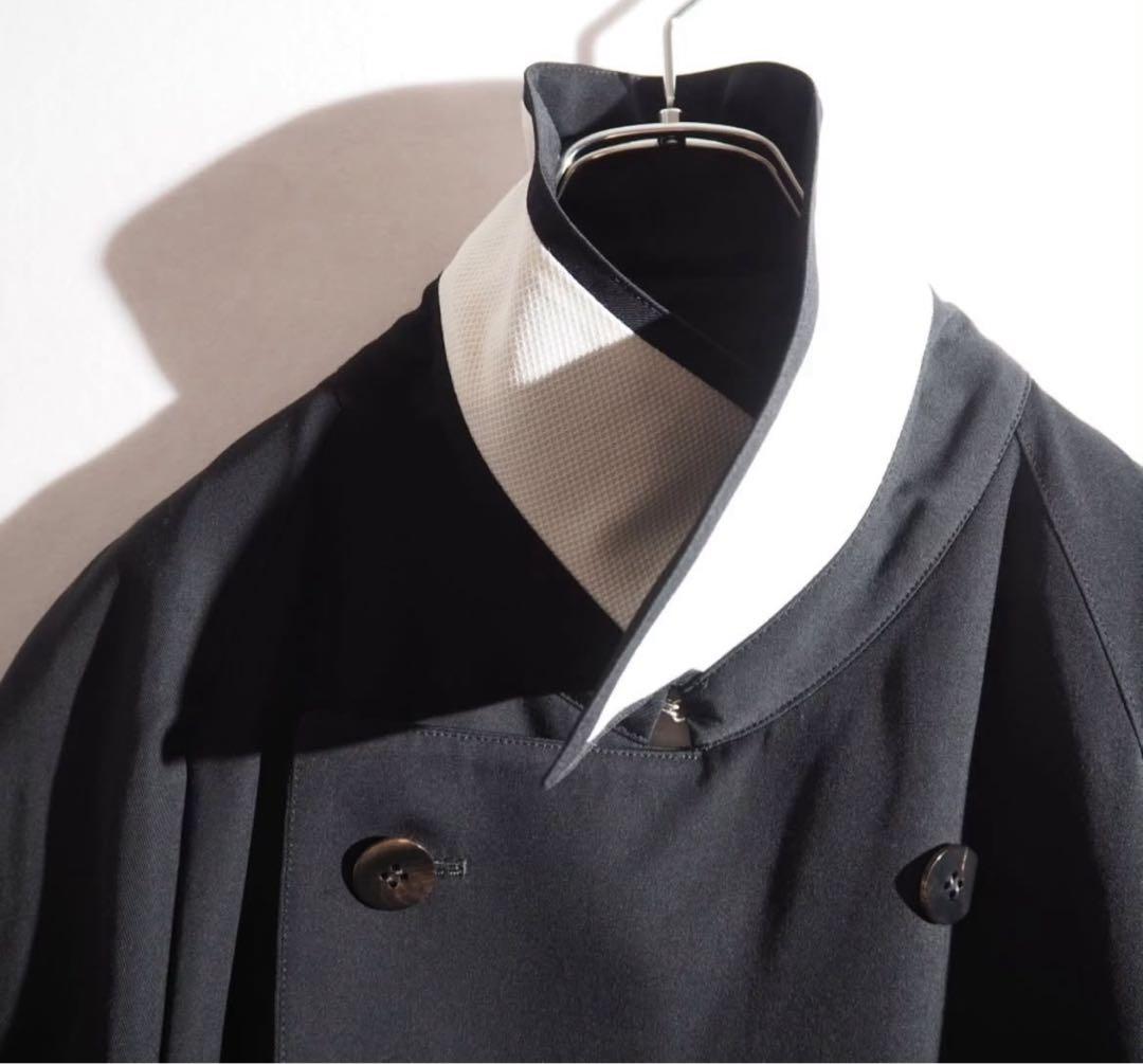 定価17万円　overcoat コート ダブルブレスト トレンチコート　Lサイズ
