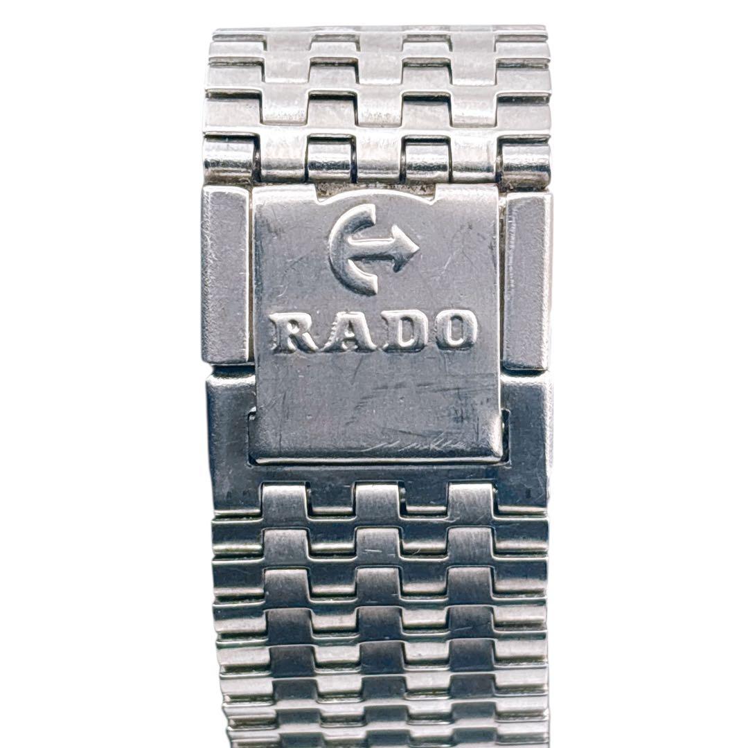 【稼働】 ラドー 腕時計 バルボア5 デイト メンズ ブラウン 純正ベルト