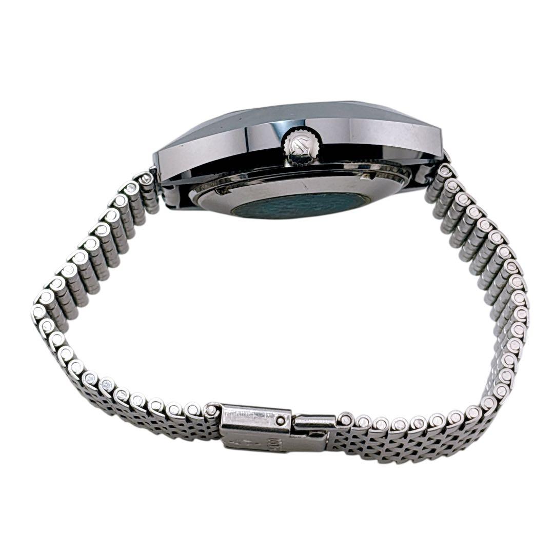 【稼働】 ラドー 腕時計 バルボア5 デイト メンズ ブラウン 純正ベルト