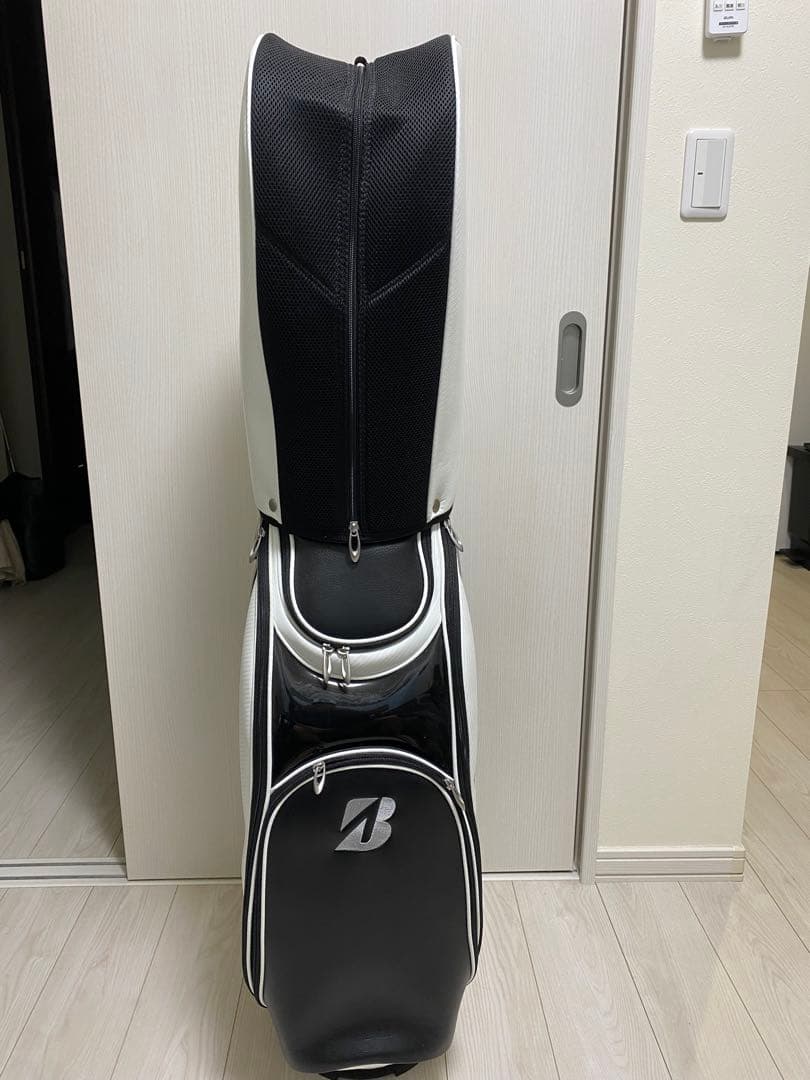 ブリヂストン キャディバッグ ホワイト ブラック