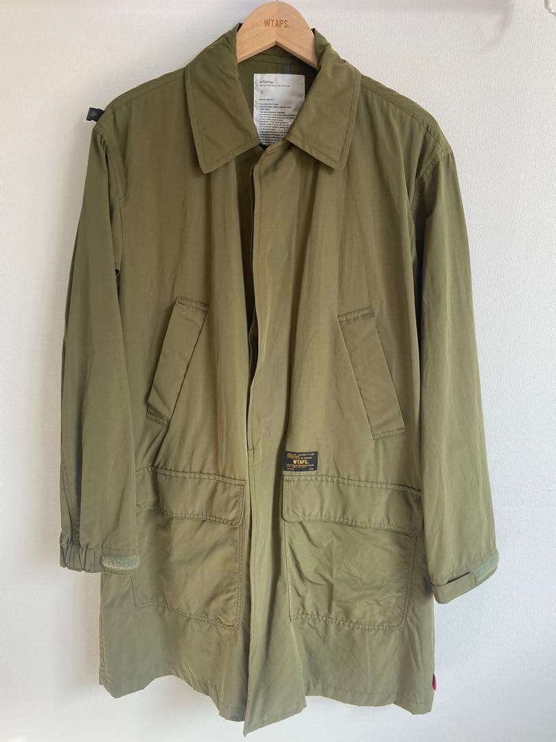 【ぷっくぷく】WTAPS 17ssステンカラーコート