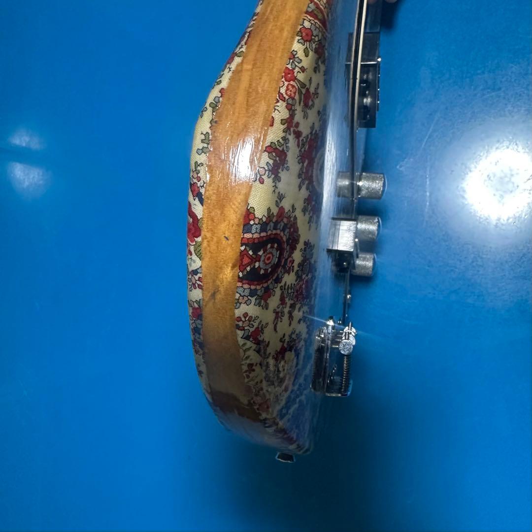 POS ジャズベースタイプ ペイズリー ジャンク リフィニッシュ