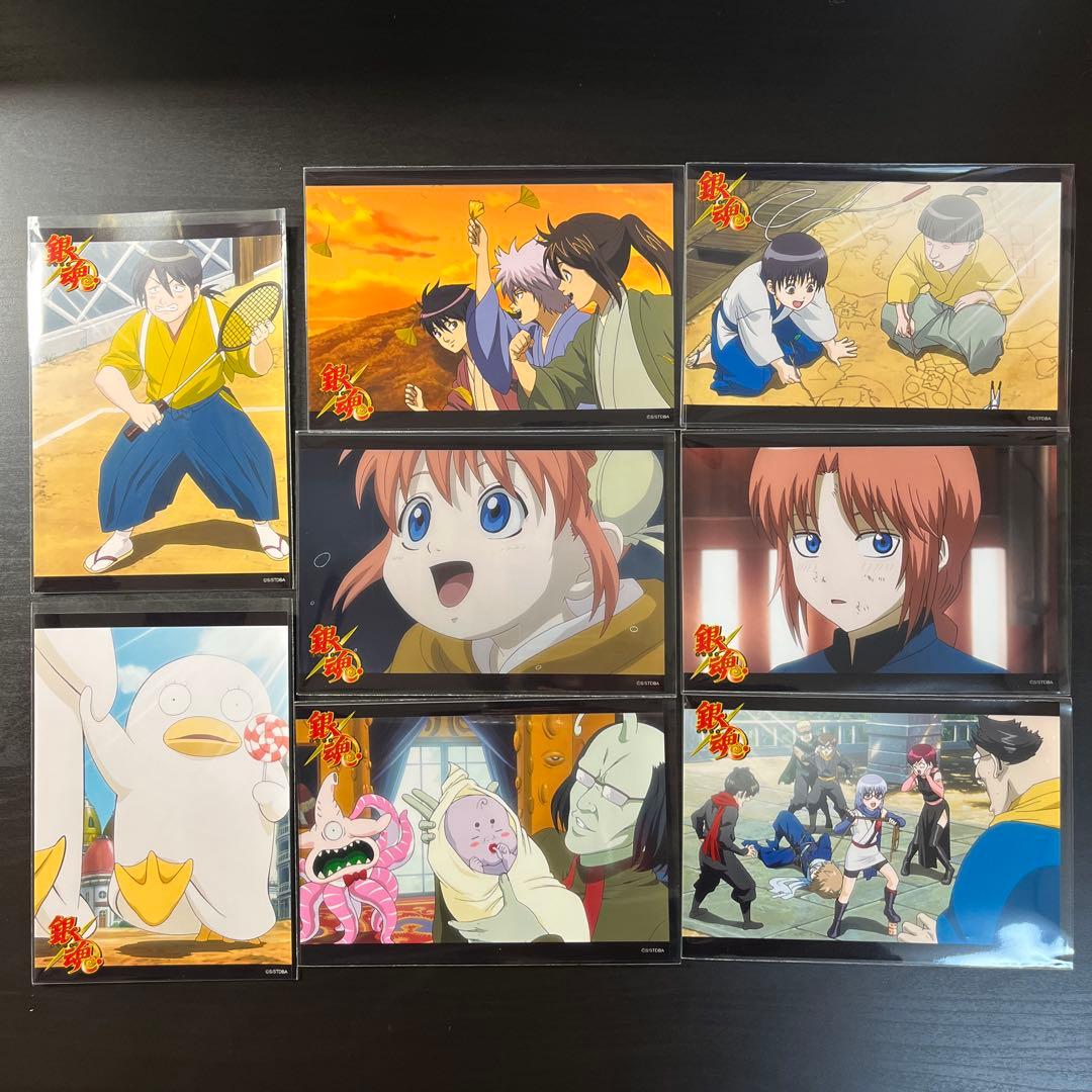 銀魂 ファミマプリント ブロマイド 幼少期 セット