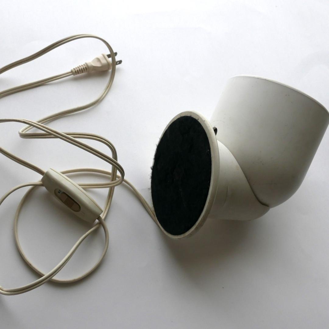 ヤマギワ☆スポットライト☆グッドデザイン賞☆置き型☆アッパーライト☆オフホワイト