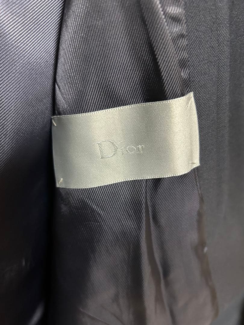 未使用に近いDior homme ディオールオム スタジャン レザー 44