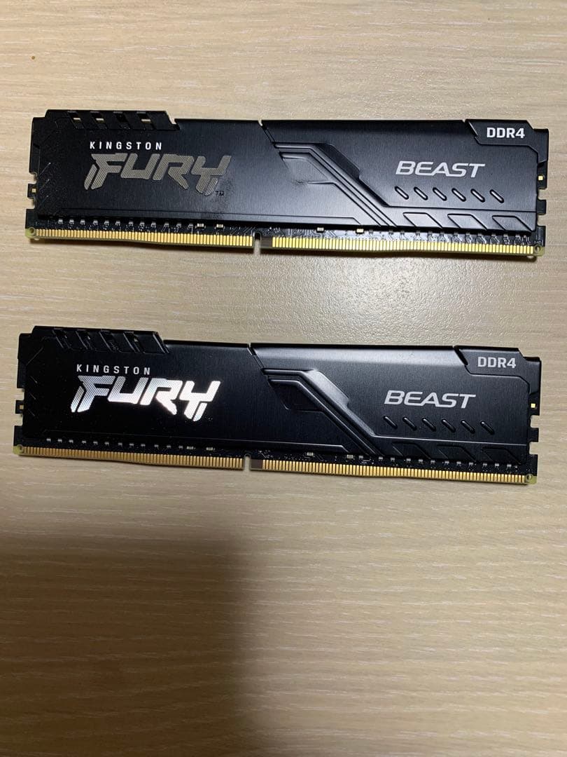 メモリー KINGSTON FURY BEAST 32GB DDR4 3200